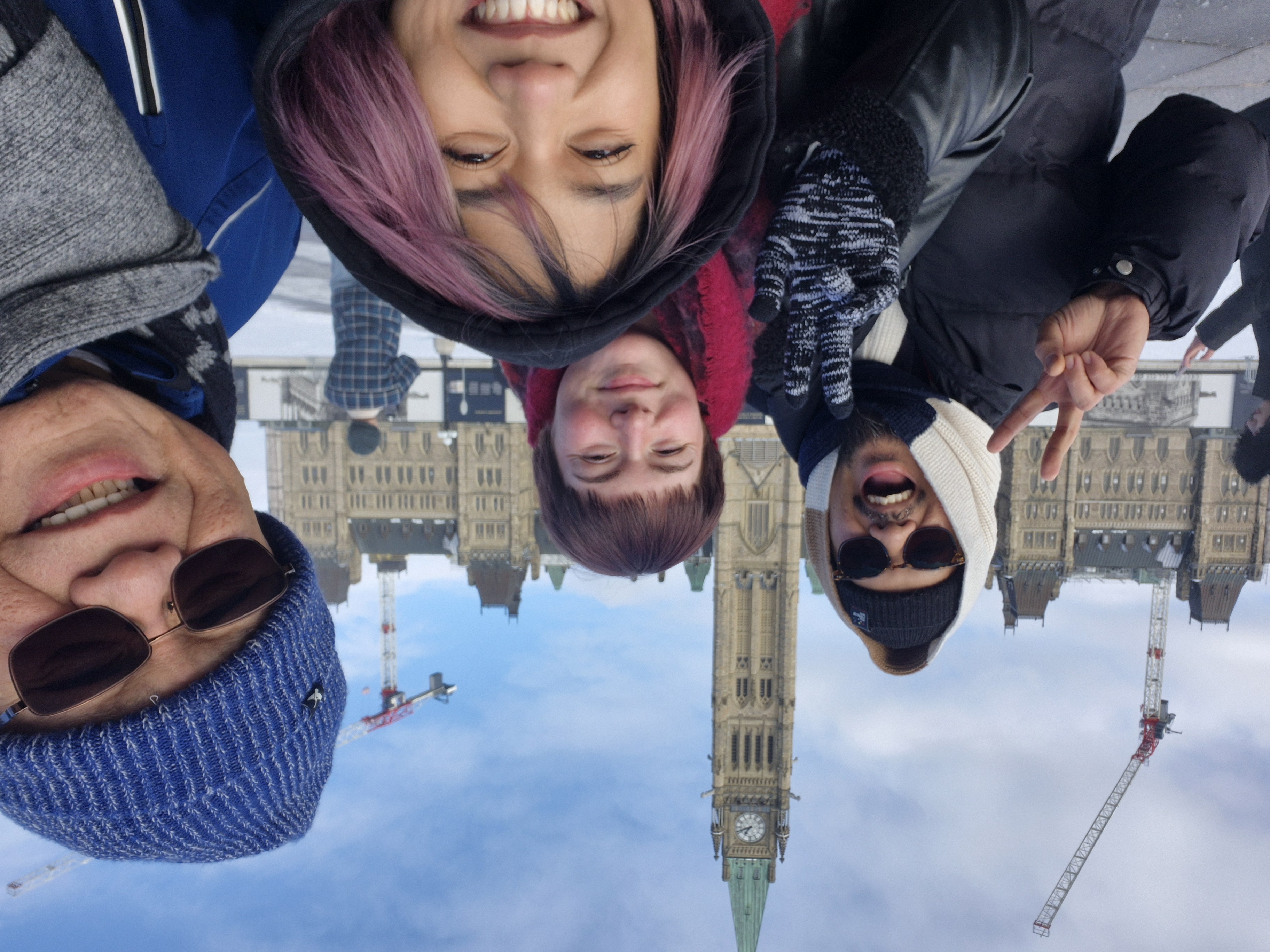 Parliament Hill January 2025_Chino, Nat & Vin